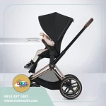 کالسکه cybex مدل پریام priam با بدنه رز گلد - Image 3